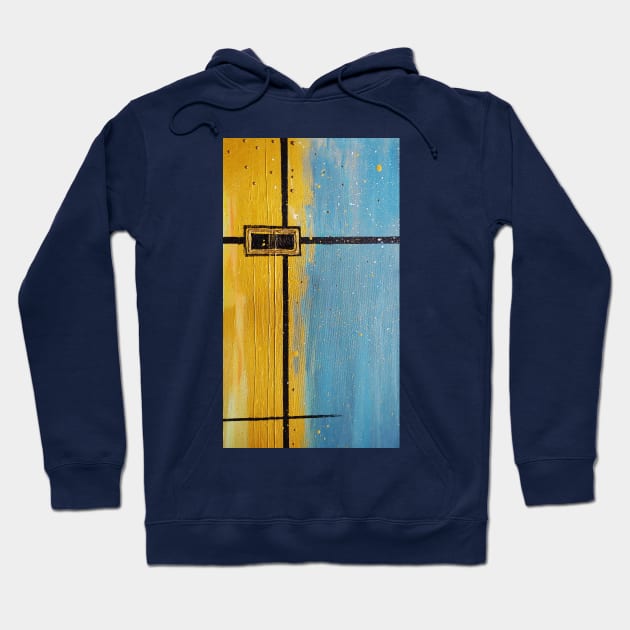 Abstract Lines Hoodie by JUST BUDDY